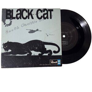 Revell Black Cat South Pacific Bound 33-1/3 Vinyl 7" Record 1969 87-8427-B